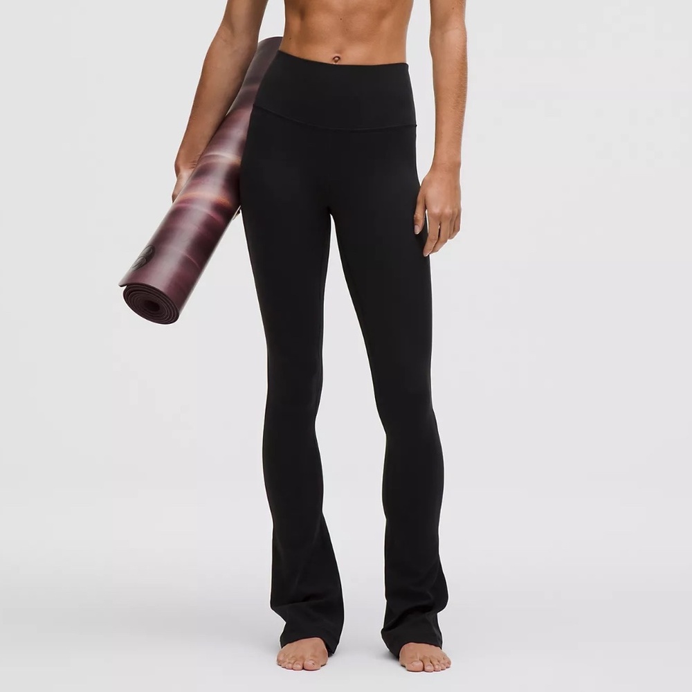 lululemon High-Rise Mini-Flare Leggings Pants Size 0 NEARLY NEW!